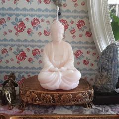 Vela Vegana Perfumada Buda Meditação