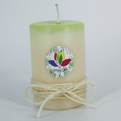 Kit 2 Velas Veganas Aroma Jasmim Toque Limão - Loja Mana Omॐ