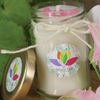 Vela Sustentável Vegana Perfumada Com Pedras