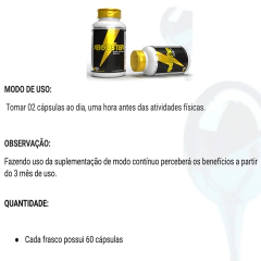 Suplemento XBooster com Taurina Energy 60 cápsulas - loja online