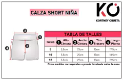 Pollera niña con short estampado - NEGRO - comprar online
