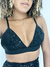 Crooped Liz paetê - comprar online