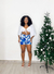 Short Vibes estampado - comprar online