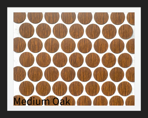 Tapas Adhesivas para ocultar tornillos. Mca. Fastcap Color: Medium Oak. - comprar en línea