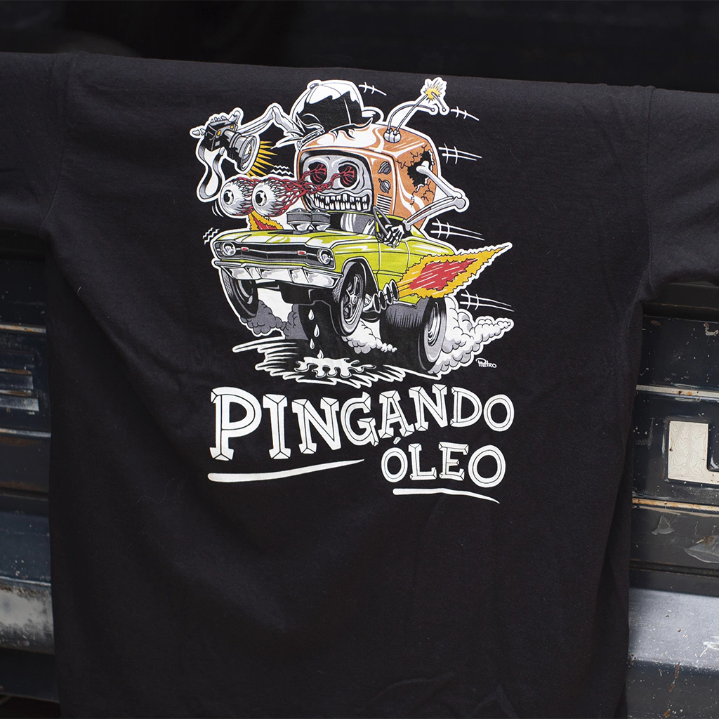 Camiseta Preta Delírios Automotivos