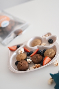 Donitas de banana con cacao y vainilla - comprar online