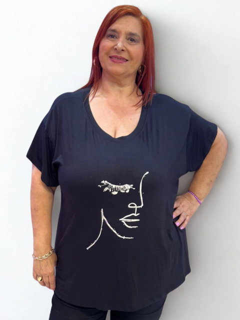 Remerón de Modal Estampado - comprar online