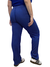 Pantalón de lino semielastizado rayado - Lola Talles Reales
