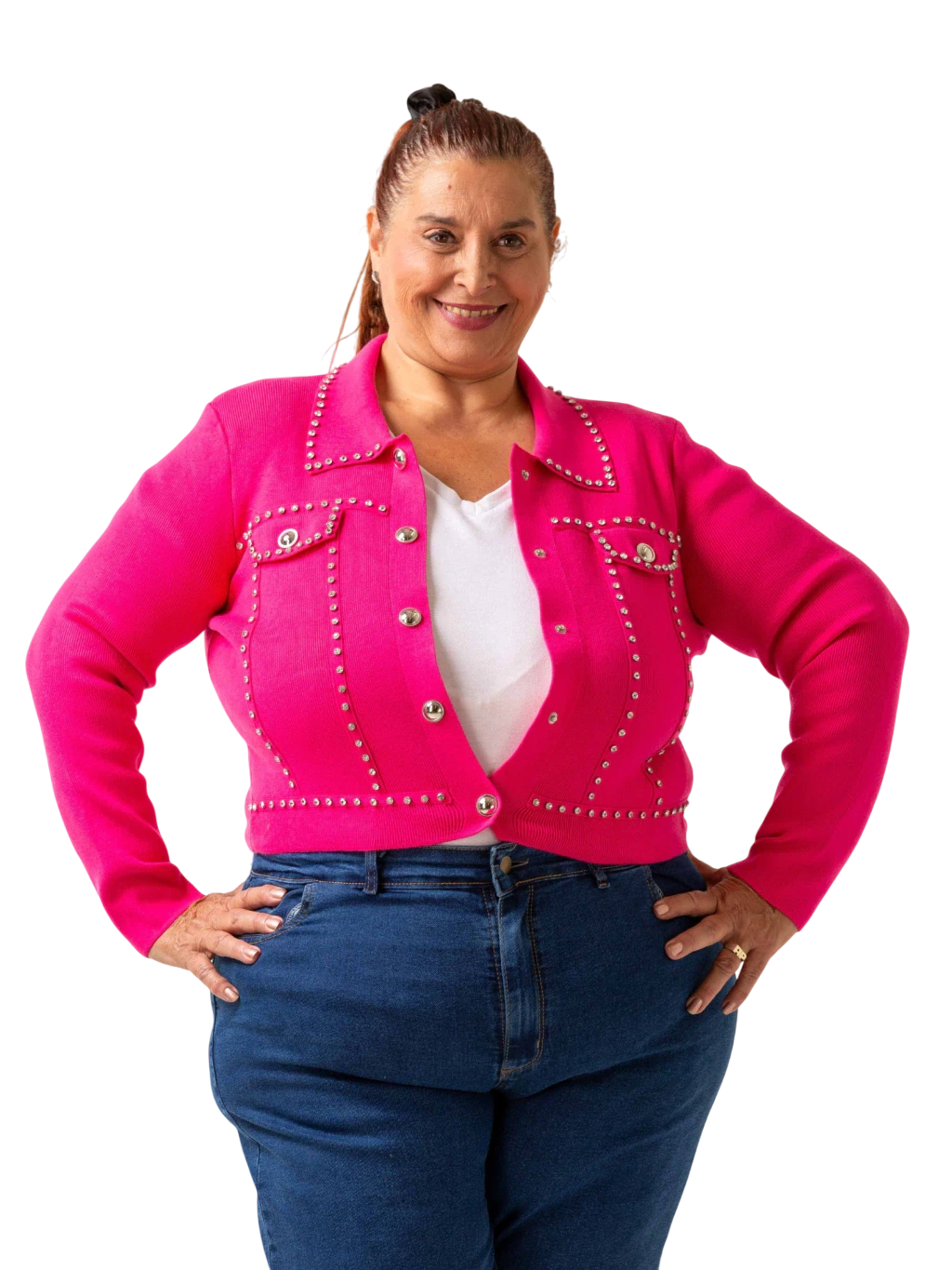 CHAQUETA DE HILO