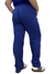 Pantalón de lino semielastizado rayado - tienda online