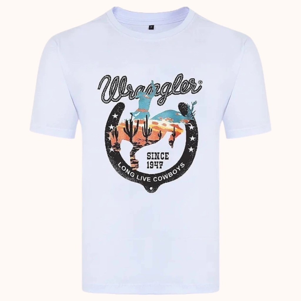 TSHIRT MASCULINA WRANGLER - WM5673BR