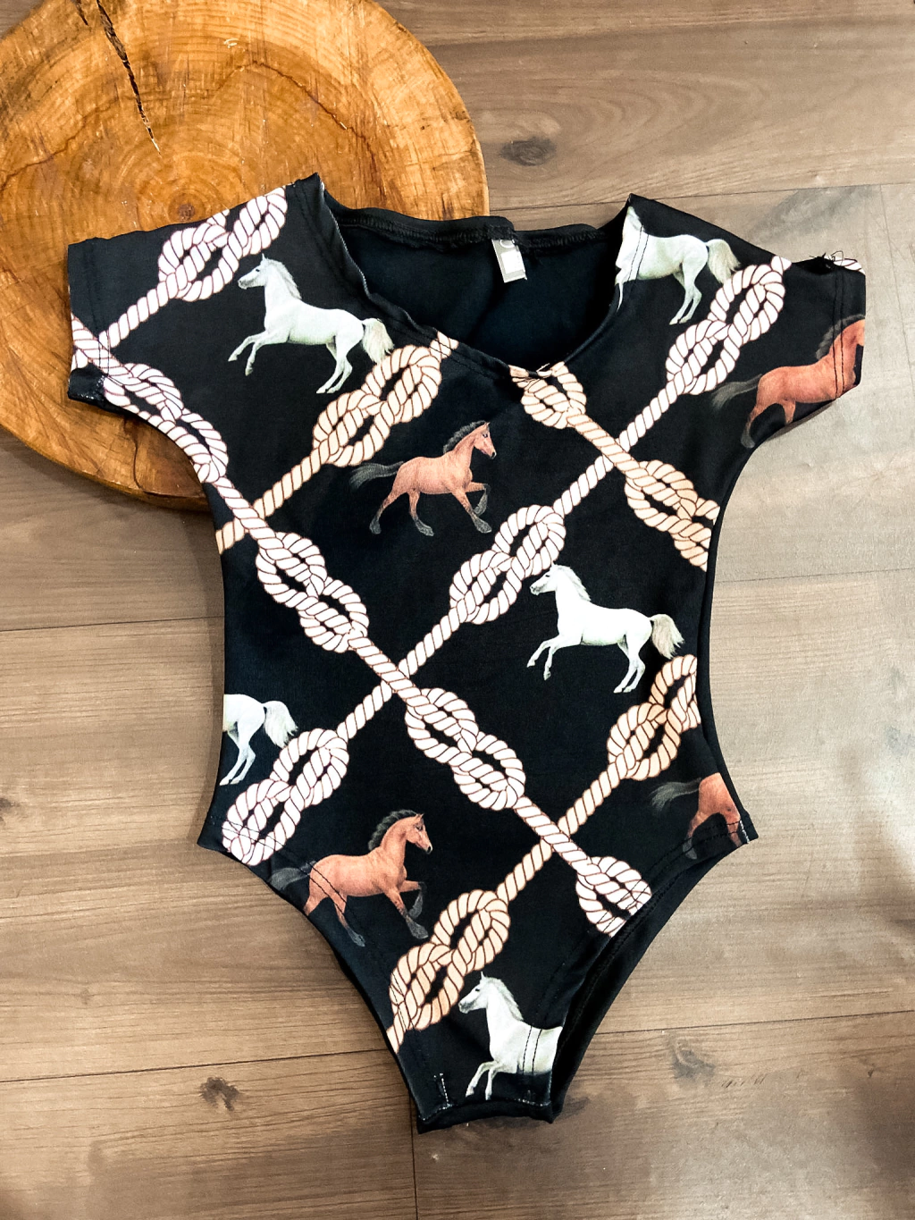 Body infantil - cavalo corda