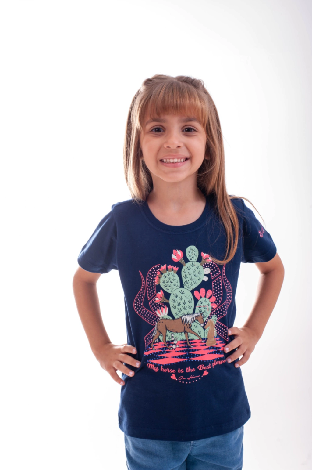 T-shirt Infantil - Horse - Ox Horns