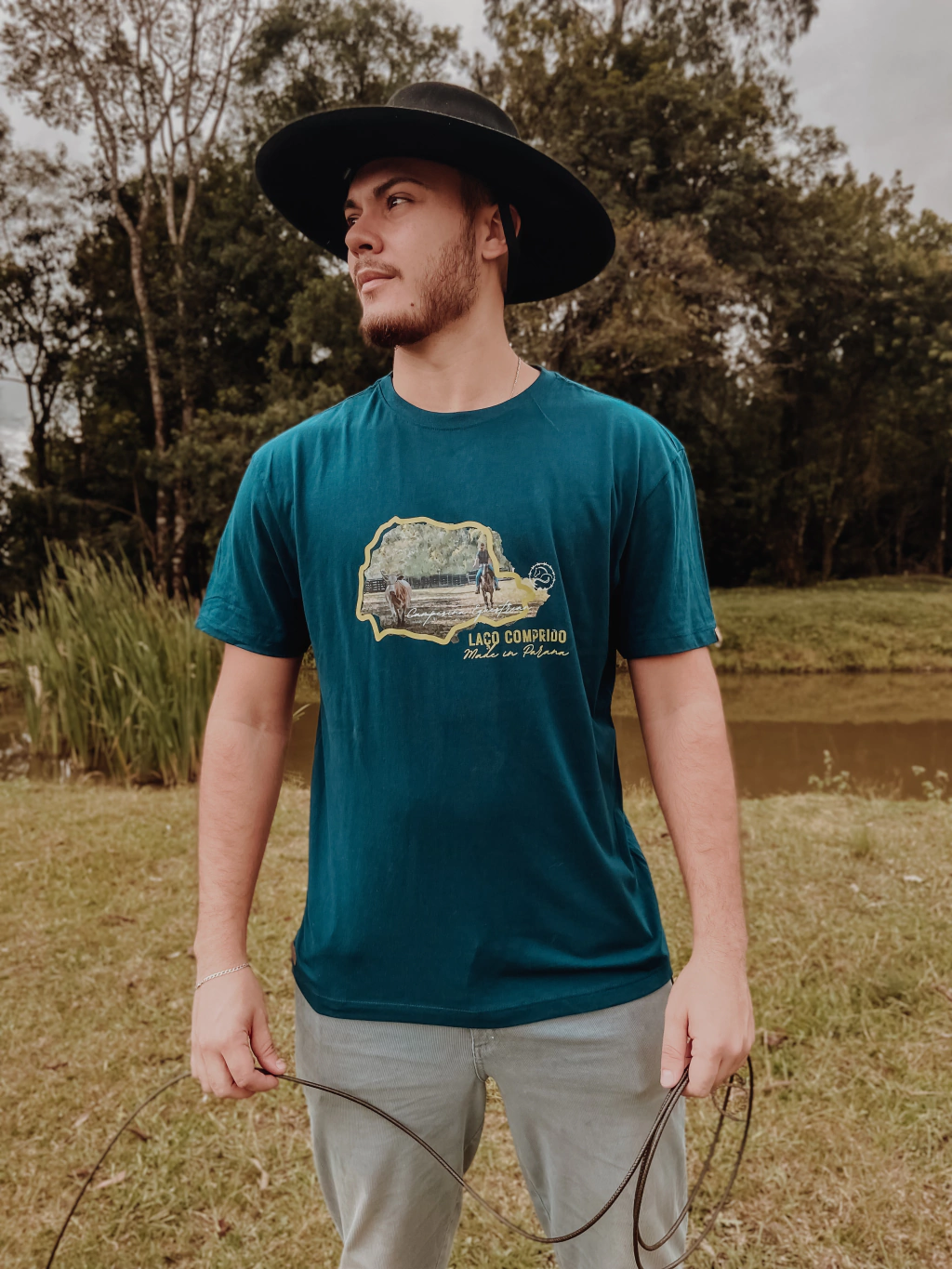 Camiseta Laço Comprido - Campesina Equestrian