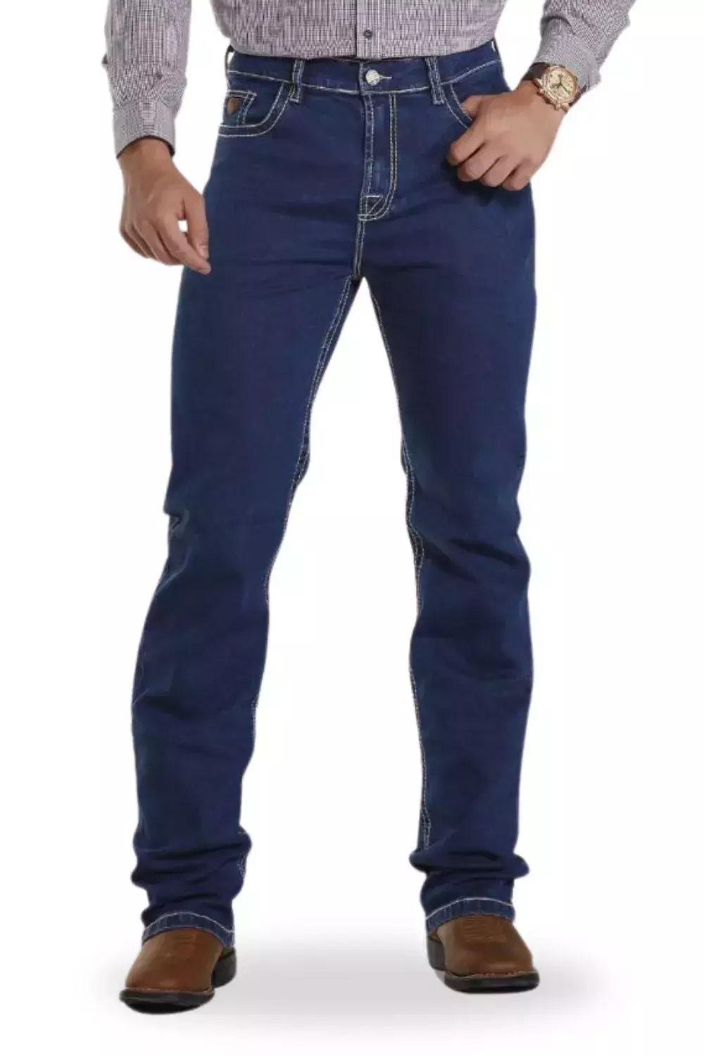 Calça masculina americana silver - Rodeo Farm