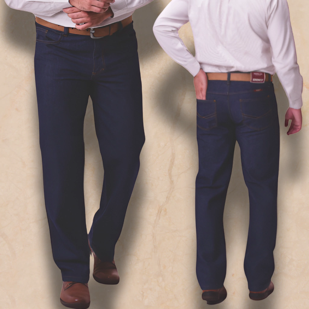 Calça masculina 100% algodão - Bronco
