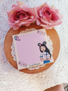 Bloquinho planner girl
