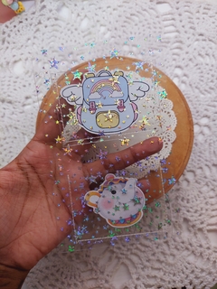 Dashboard jelly Holográfico na internet