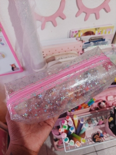 Estojo Jelly zíper