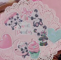 Die cut Sweet panda - comprar online