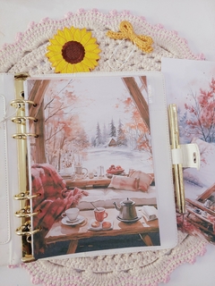 Kit de Dashboard Clear Fall red