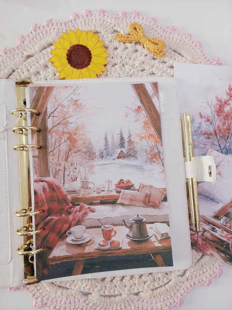 Kit de Dashboard Clear Fall red