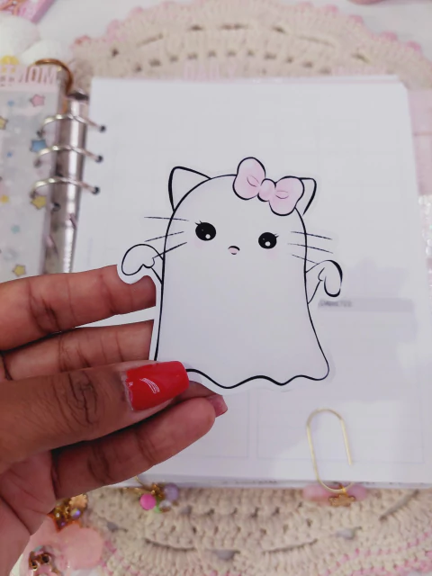 Die Cut Hello Fantasminha