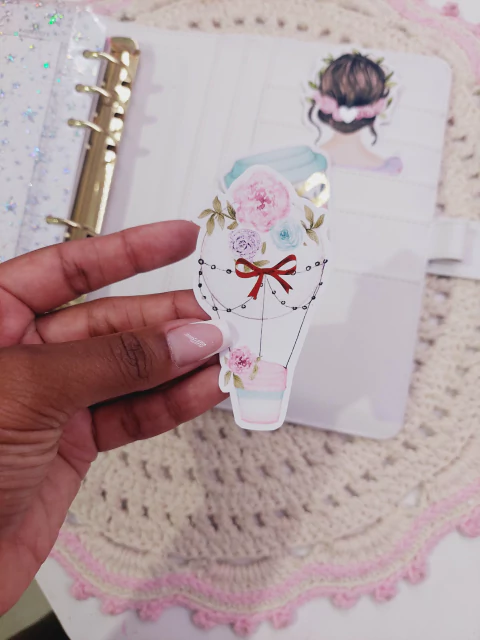 Die Cut Ballon flower