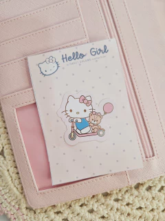 Die Cut Hello Girl Bike