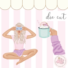 Die cuts pajama girl - comprar online