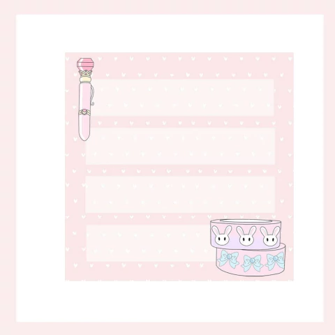 Bloco de notas cat moon