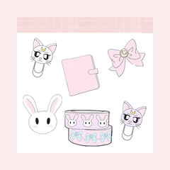 Die cut Cat moon