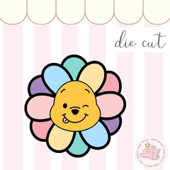 Die Cut Pooh flower