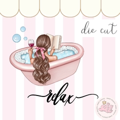 Die Cut Hora de relaxar na internet