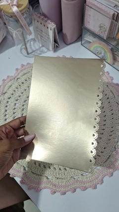 Papel rendado A5 na internet
