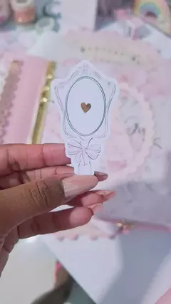 Die cut espelho lovely