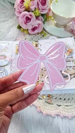 Die cut laço luxo