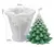 molde árbol de navidad con picos (grande) en internet