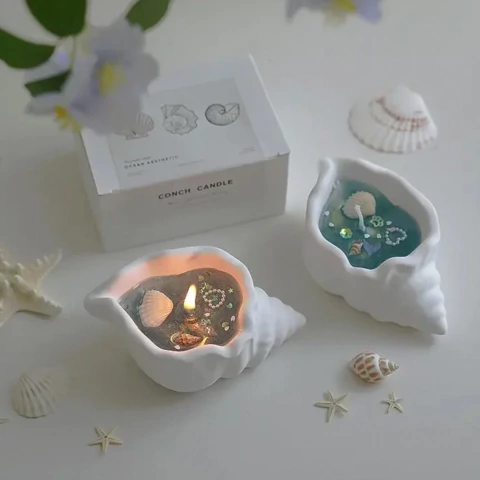 Molde porta vela caracol (q1) - comprar online