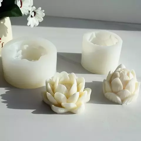 molde flor de loto abierta (a25) - comprar online