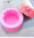 molde circulo de rosas