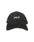 CAP BLACK WASHED - QOAST