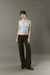 Top halter ''Descarada'' - Celeste