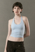 Top halter ''Descarada'' - Celeste - comprar online