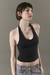 Top halter ''Descarada'' - Negro - comprar online