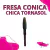 FRESA DE CARBURO TORNASOL CONICA CHICA