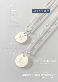 Kit Colar singular - Redondo P na internet