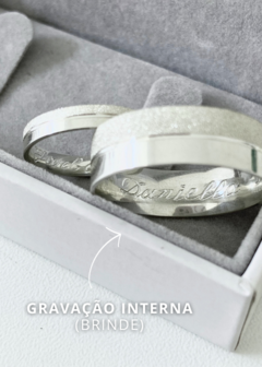 Aliança de Namoro em Prata - 3mm Pari (unidade) - comprar online