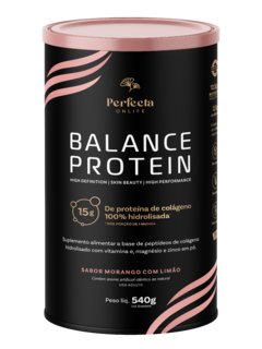 Balance Protein - Sabor Morango com limão