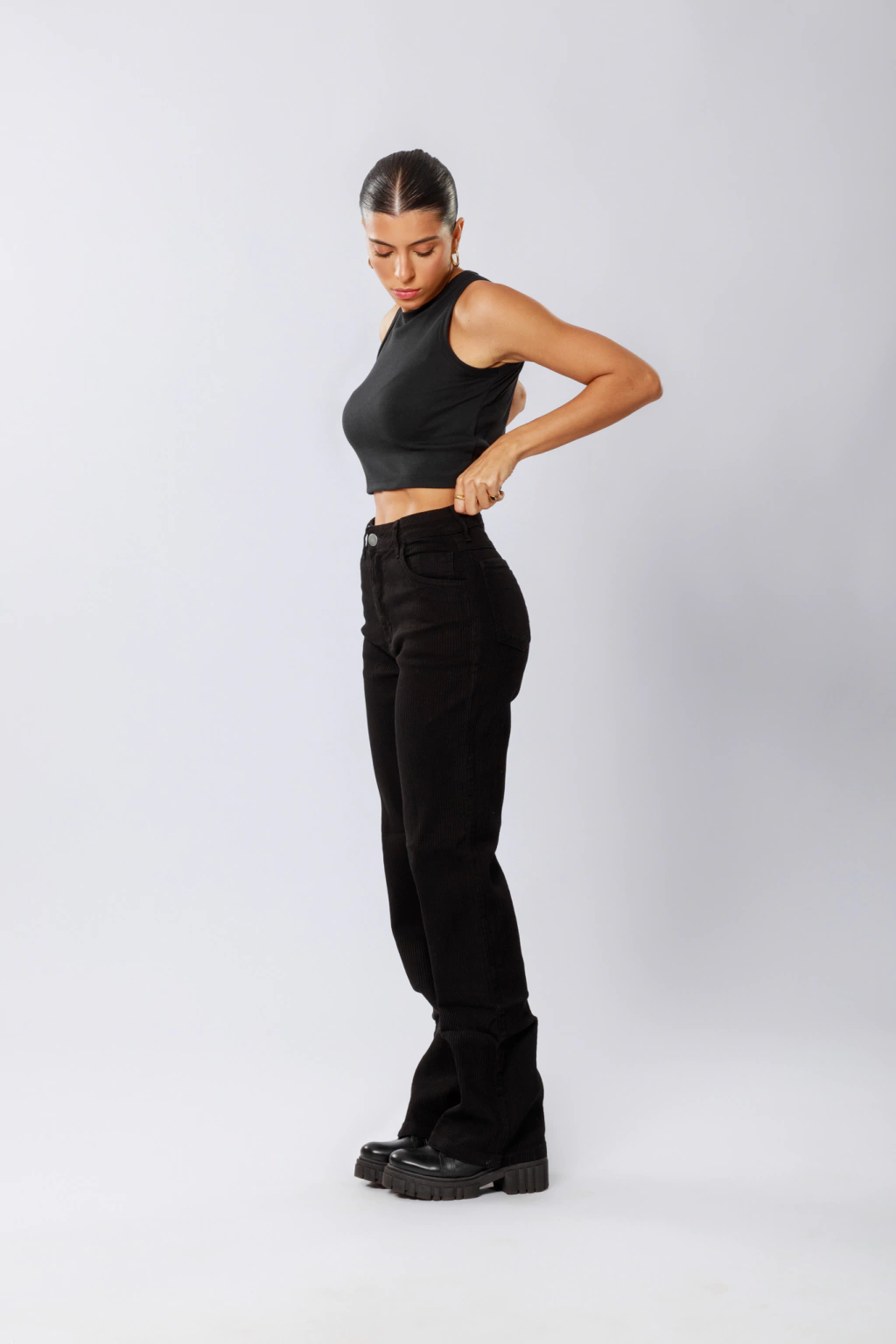 CALÇA COTELÊ BLACK